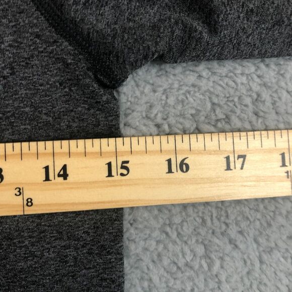 Reebok Shirt Kids Large Gray Logo Spell Out Pullover Crew Neck Speedwick Outdoor - Picture 7 of 8